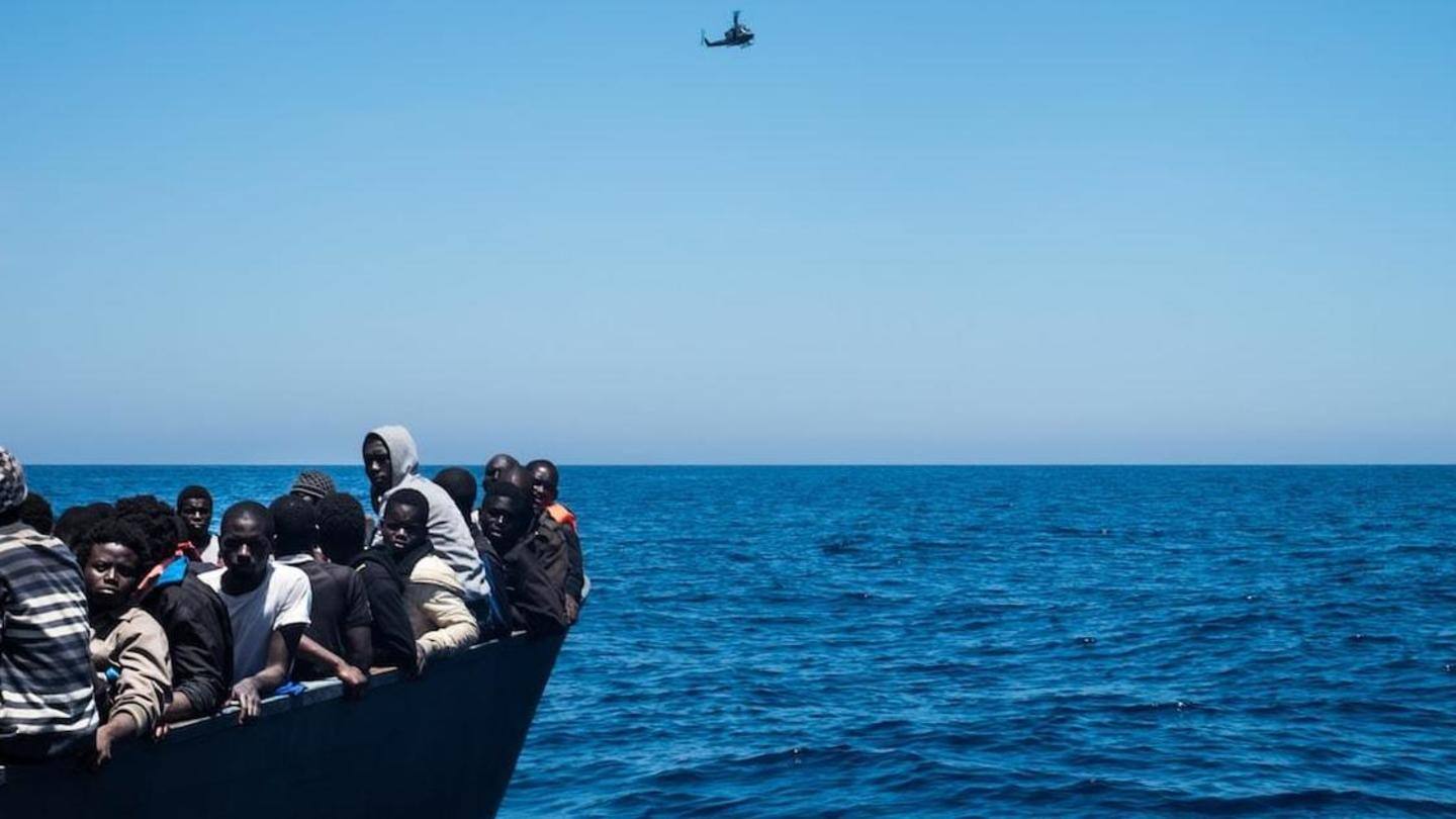 UN: Migrant boat capsizes off Libya, 57 presumed dead
