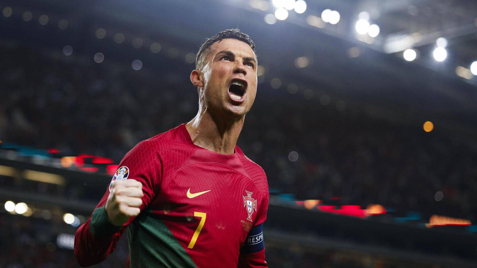 Cristiano Ronaldo races to 125 career international goals: Key stats