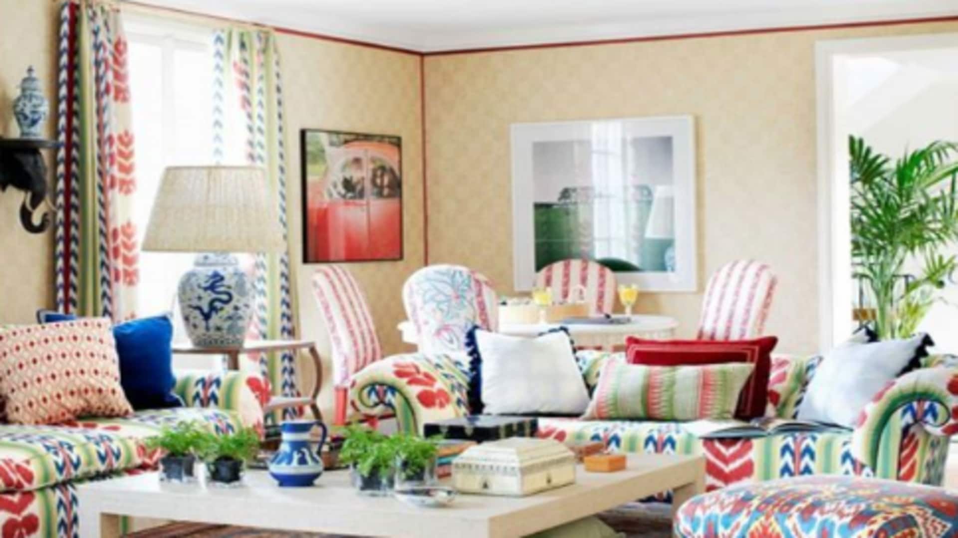 Home decor goals: Mix Ikat prints with calming neutrals Home decor goals: Mix Ikat prints with calming neutrals