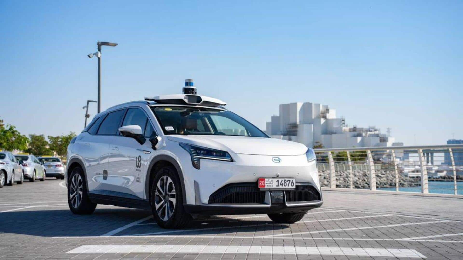 You can now ride Uber's driverless robotaxis in Abu Dhabi