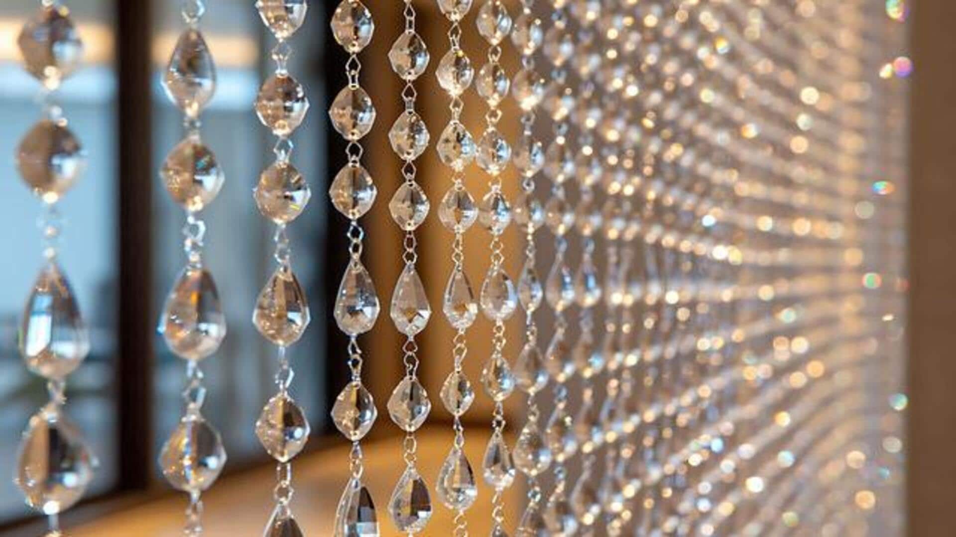 DIY: How to make stunning bead curtains at home