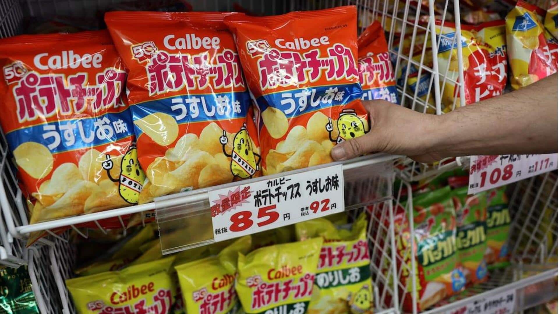 Japanese snack giant switches to black-and-white packaging: What's the reason?