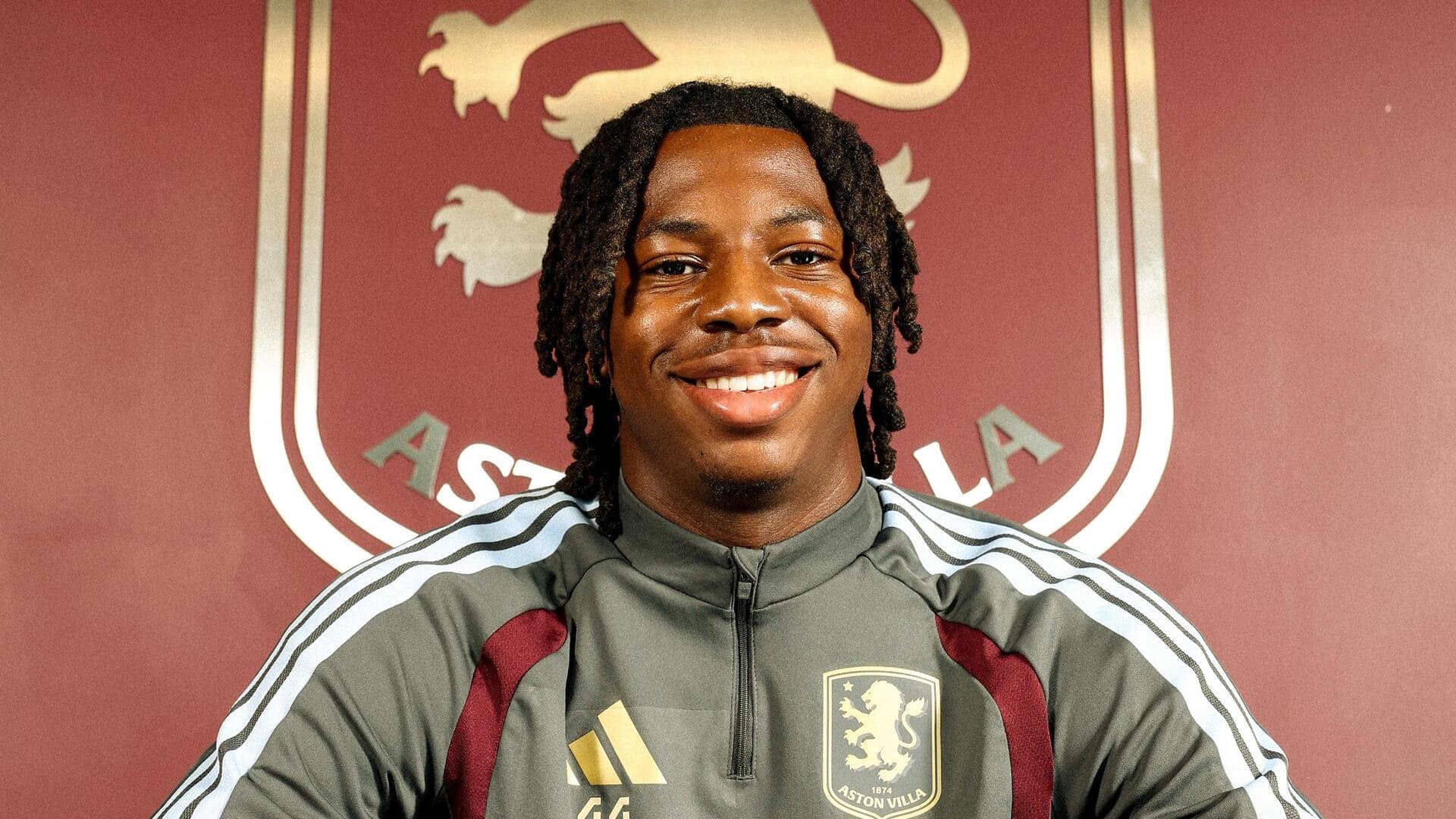 Aston Villa sign Johan Manzambi for club-record deal: Details here