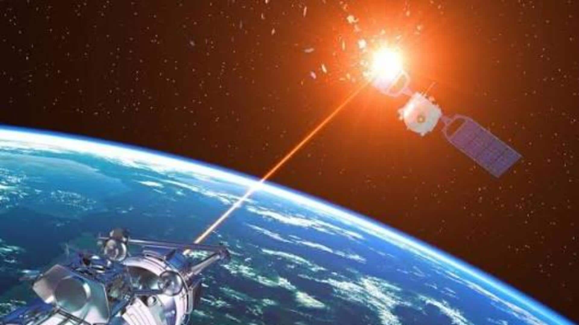 US deploys weapons in space