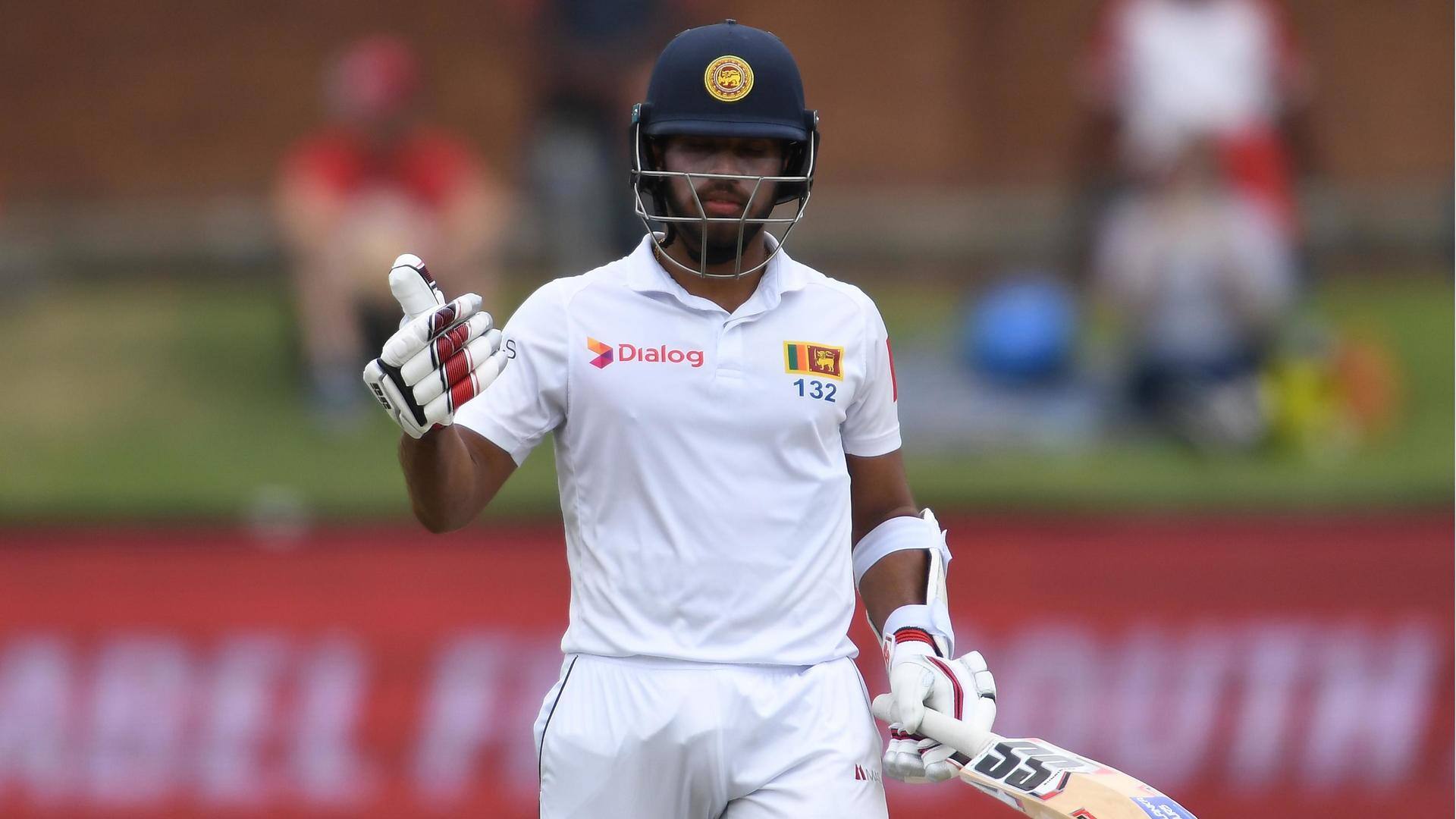 Kusal Mendis smokes his fourth Test fifty vs New Zealand