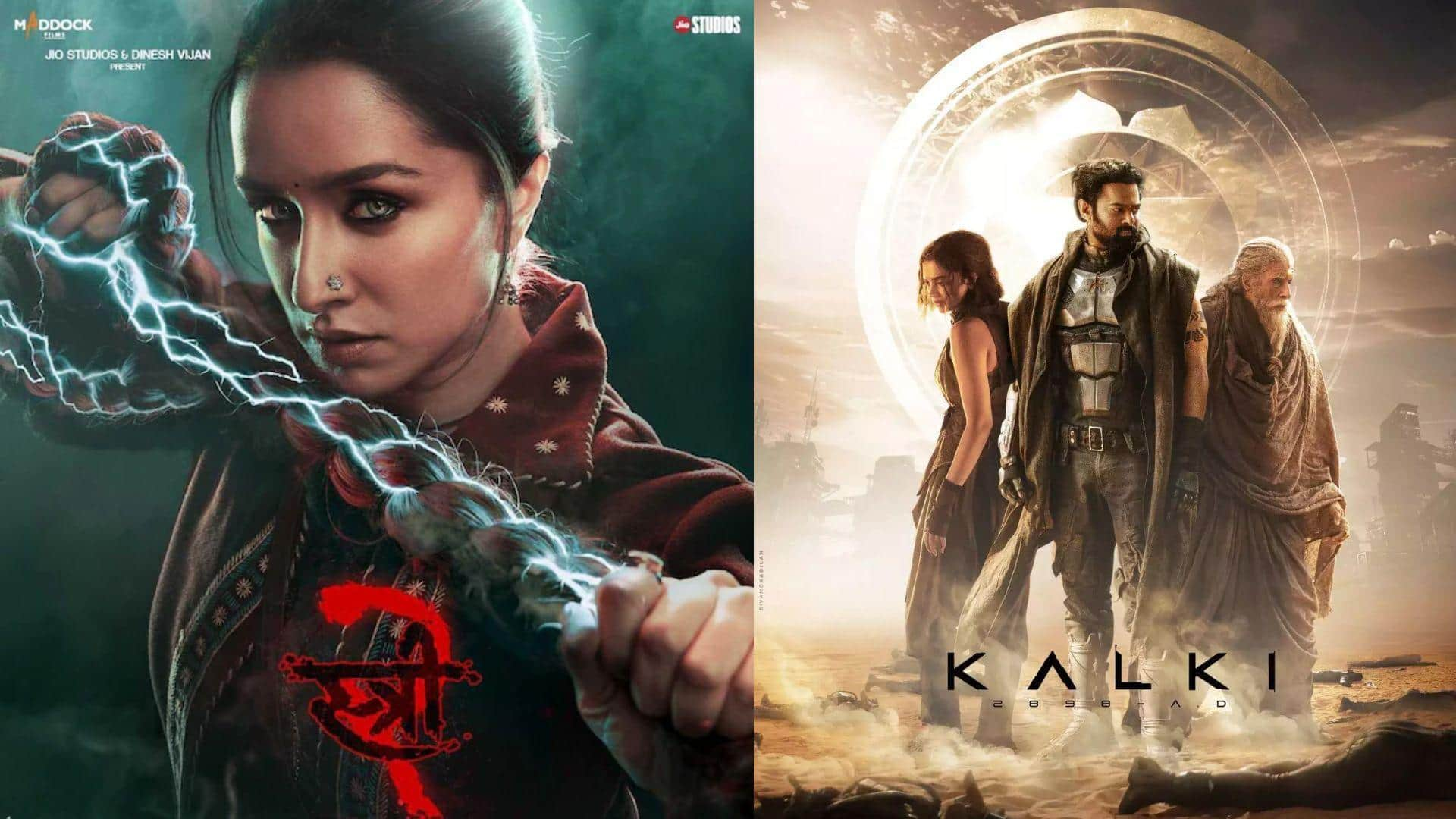 'Stree 2,' 'Kalki': Movies Indians were most interested in 2024