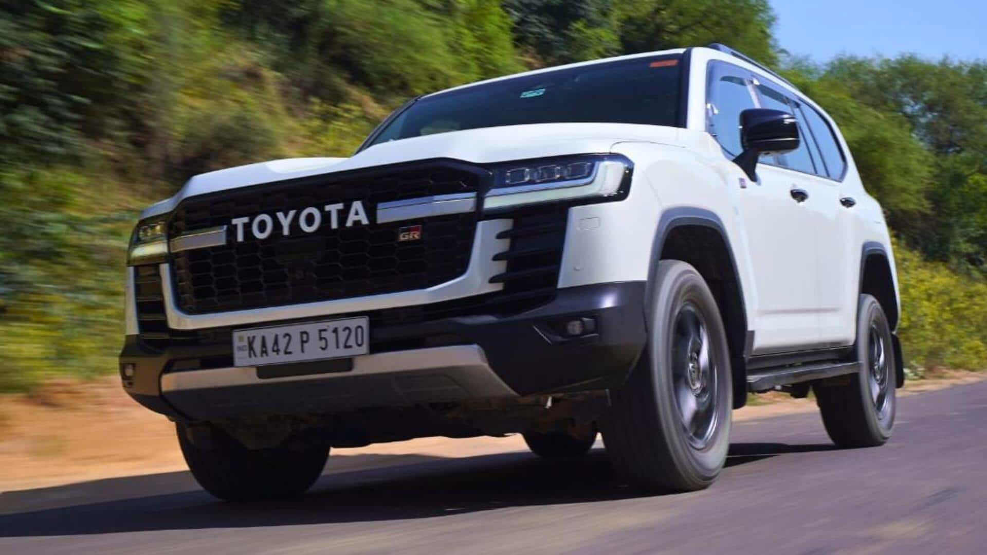 Toyota recalls nearly 1,000 Land Cruiser SUVs in India