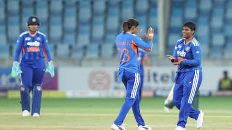 Women's T20 Asia Cup: Deepti Sharma claims three-fer versus Bangladesh