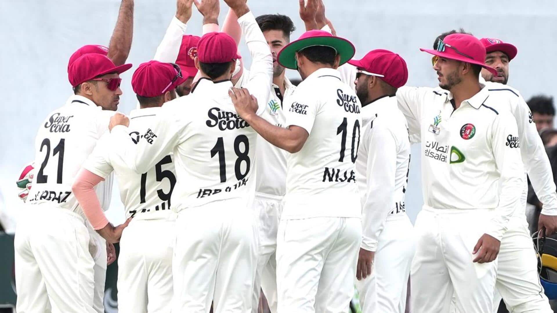 One-off Test: Afghanistan gain lead against Ireland on Day 2 