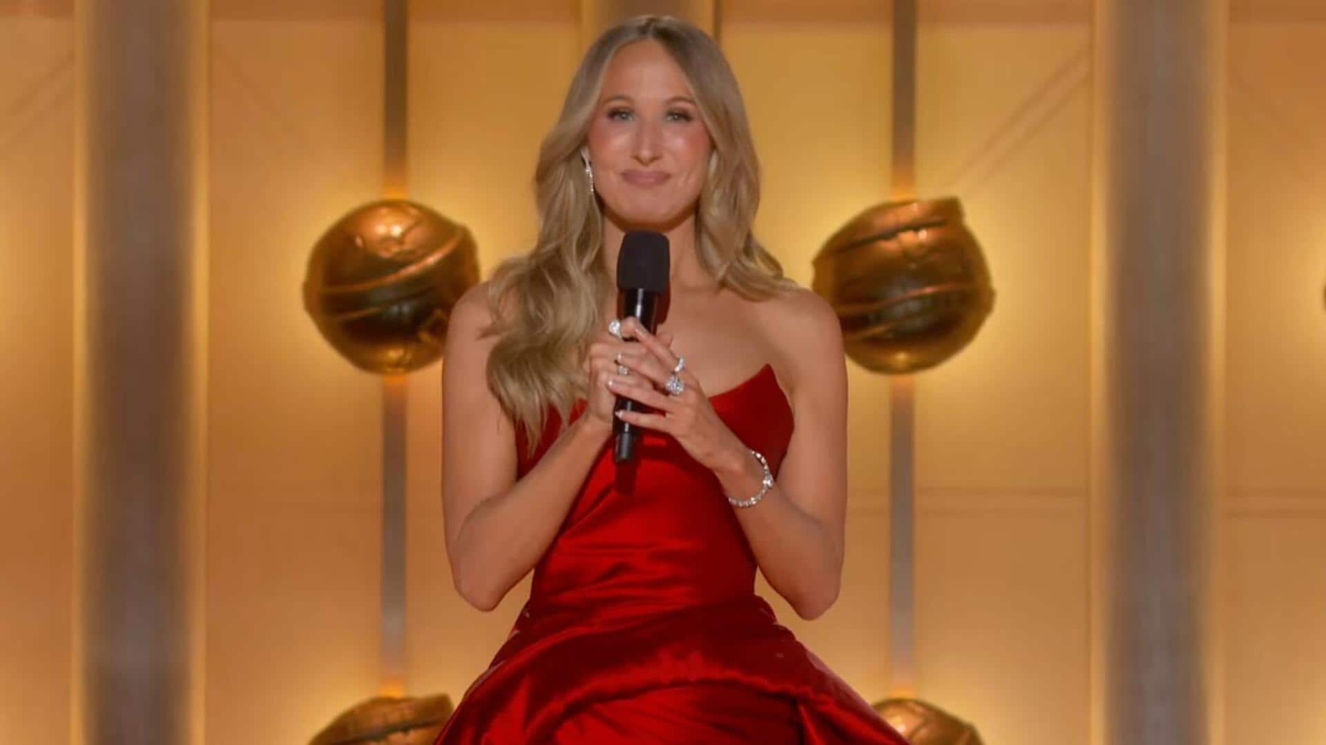 Leo's love-life, 'Wicked's runtime: Nikki Glaser's best Golden Globes jokes 