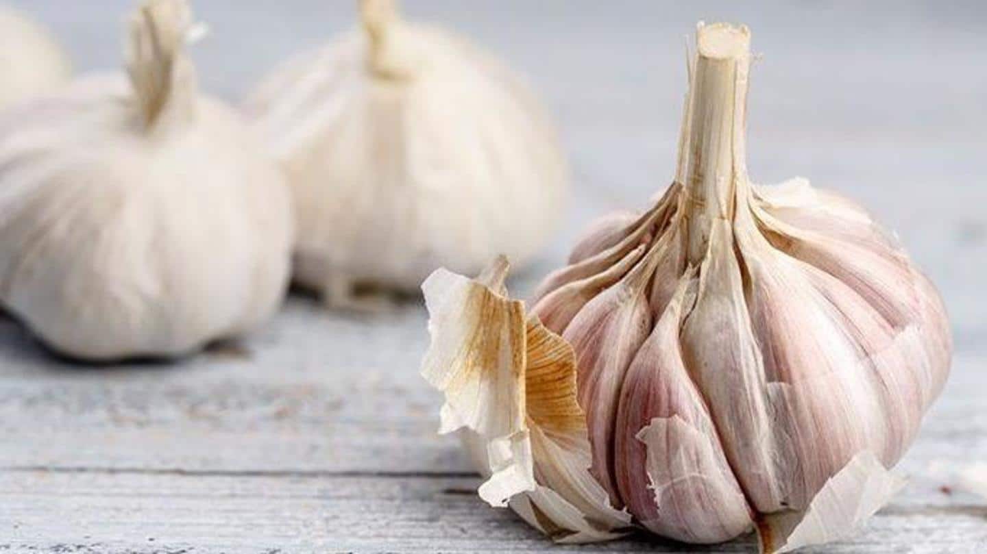 Garlic gets rid of cell clusters that form the mole Garlic gets rid of cell clusters that form the mole