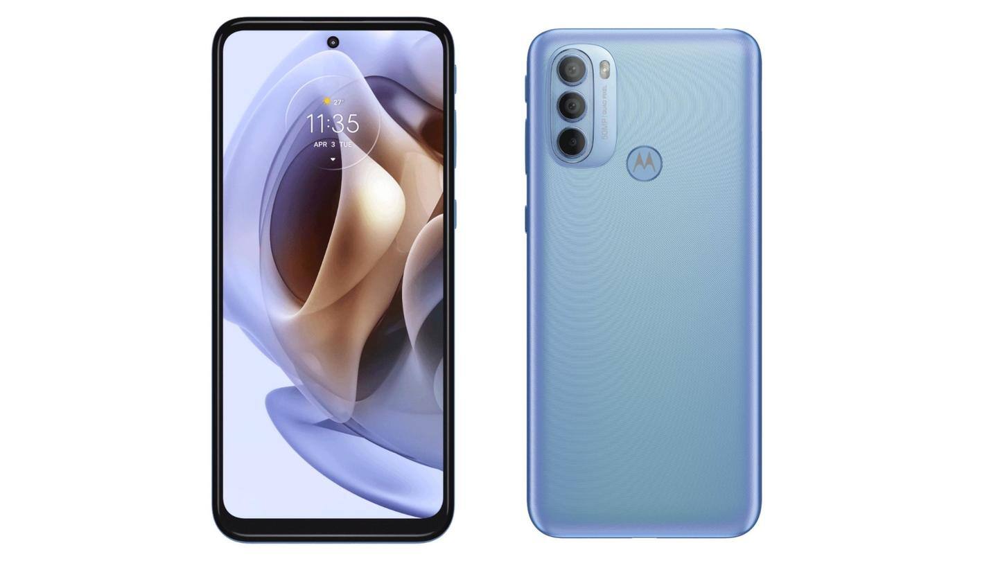 The phone has a Full-HD+ display The phone has a Full-HD+ display