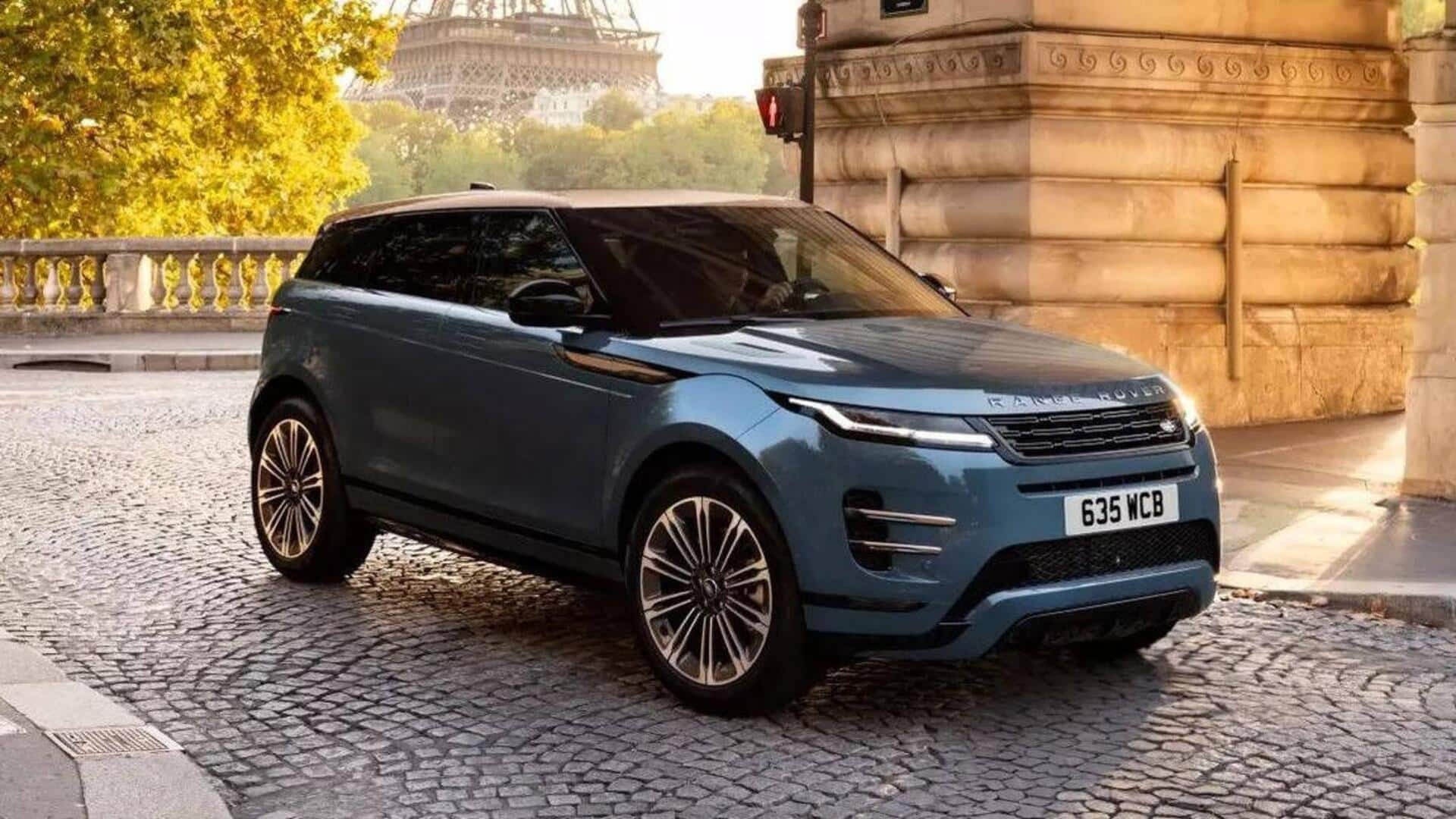 2024 Range Rover Evoque launched in India at Rs. 67.9L