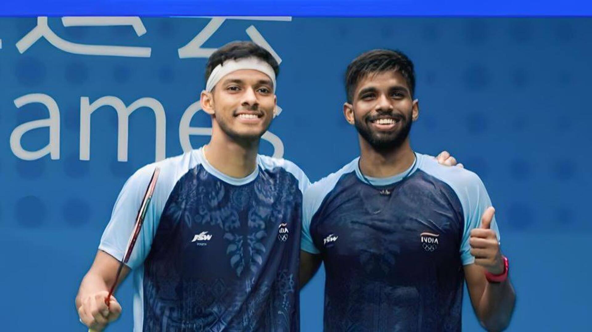 2024 Paris Olympics, badminton: India's Lakshya Sen and Satwik-Chirag win