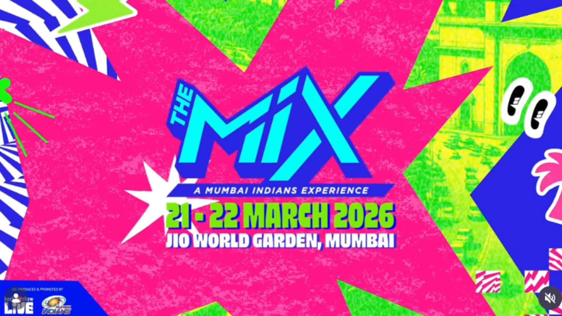 Mumbai Indians, BookMyShow announce 'The MIX' festival