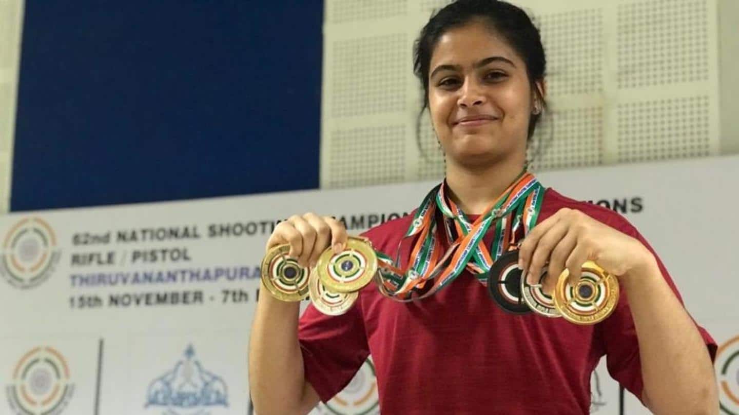 Bhaker will represent India in three events at Tokyo Bhaker will represent India in three events at Tokyo