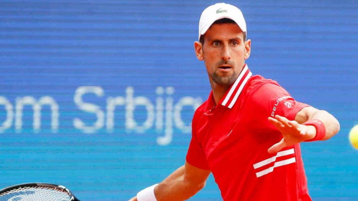 Belgrade Open: Novak Djokovic beats Andrej Martin, reaches final
