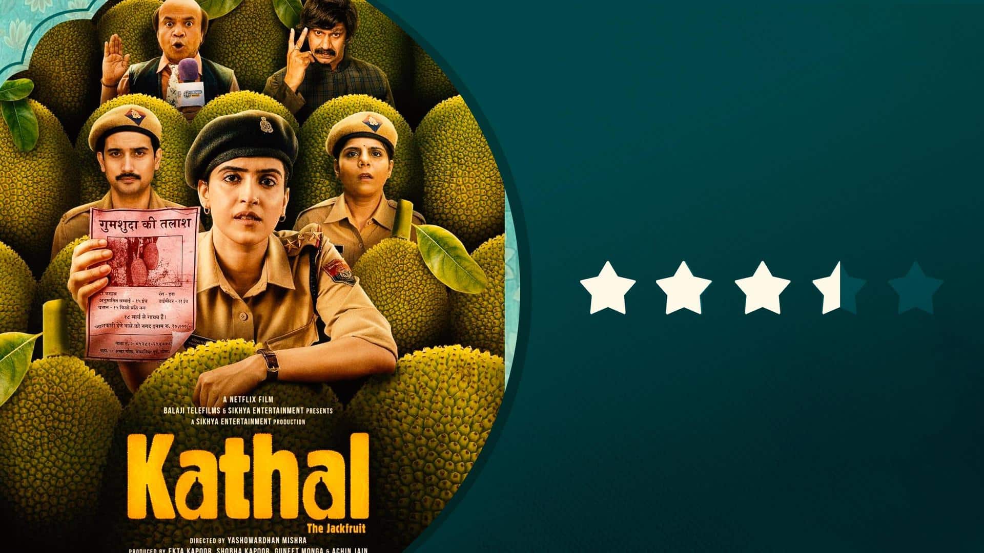 'Kathal' review: Sanya Malhotra-starrer is a well done satirical comedy 