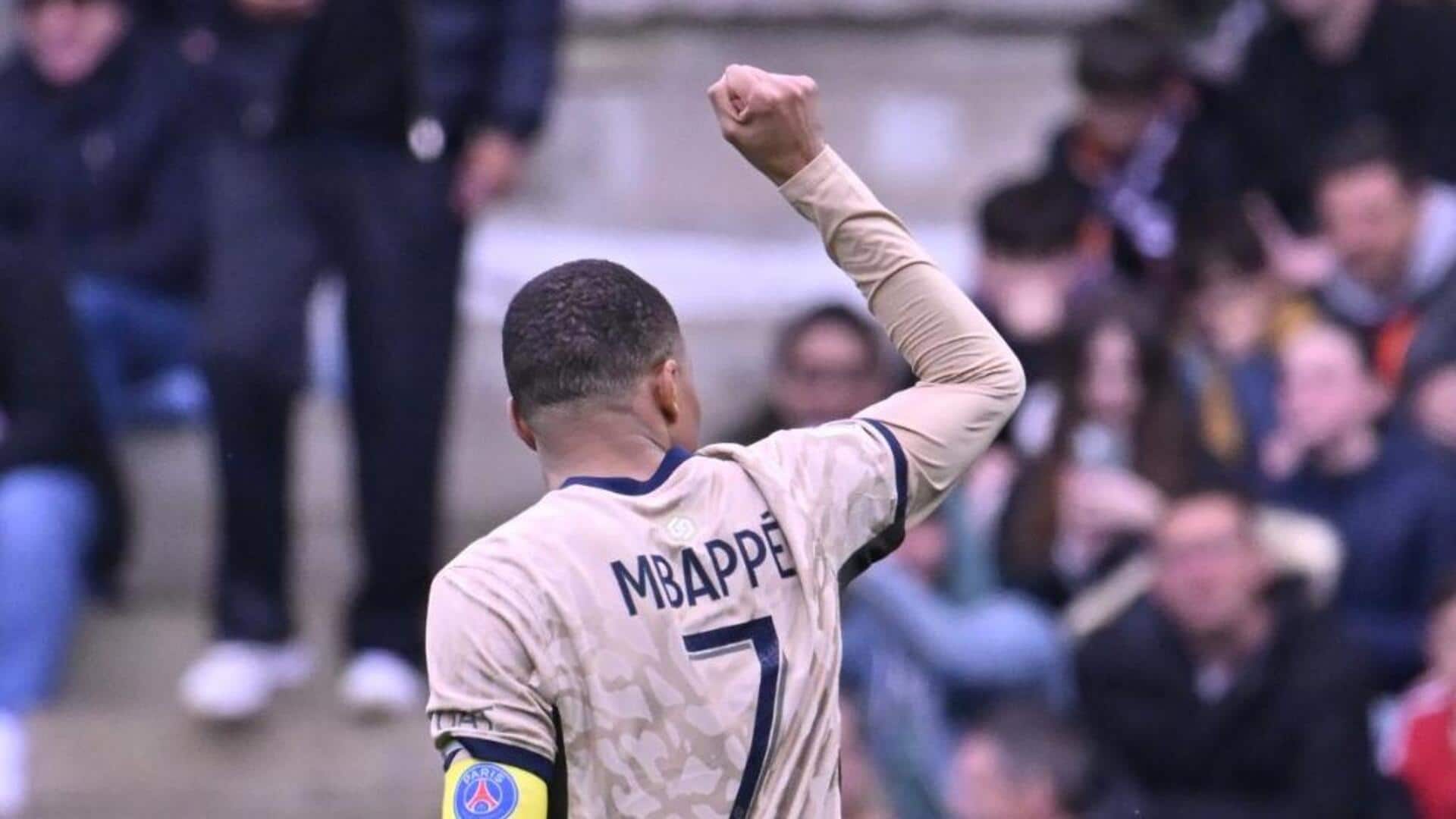 Kylian Mbappe clocks his best goal-scoring campaign for PSG: Stats