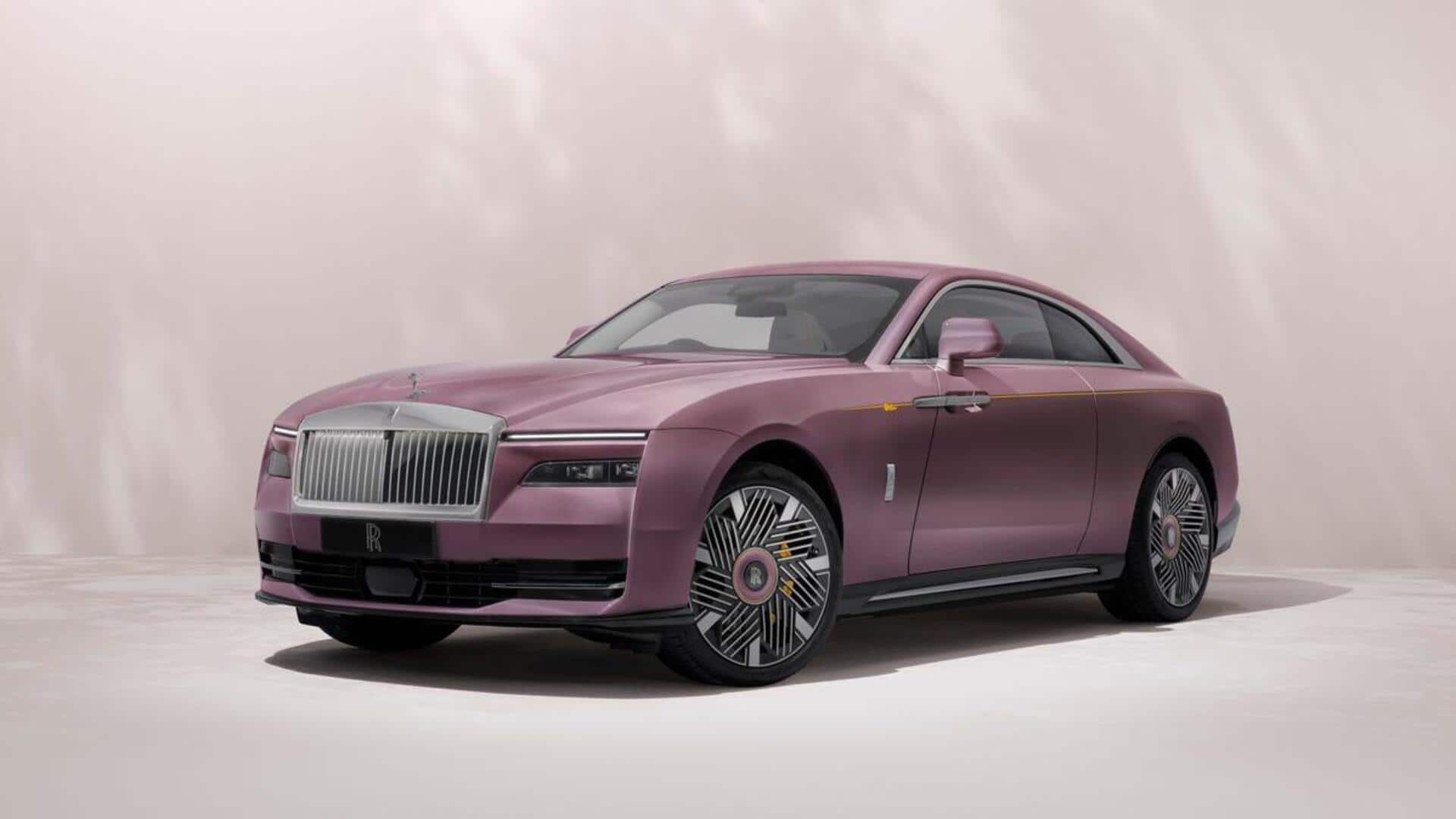Limited-run Rolls-Royce Spectre Primavera is a homage to spring Limited-run Rolls-Royce Spectre Primavera is a homage to spring