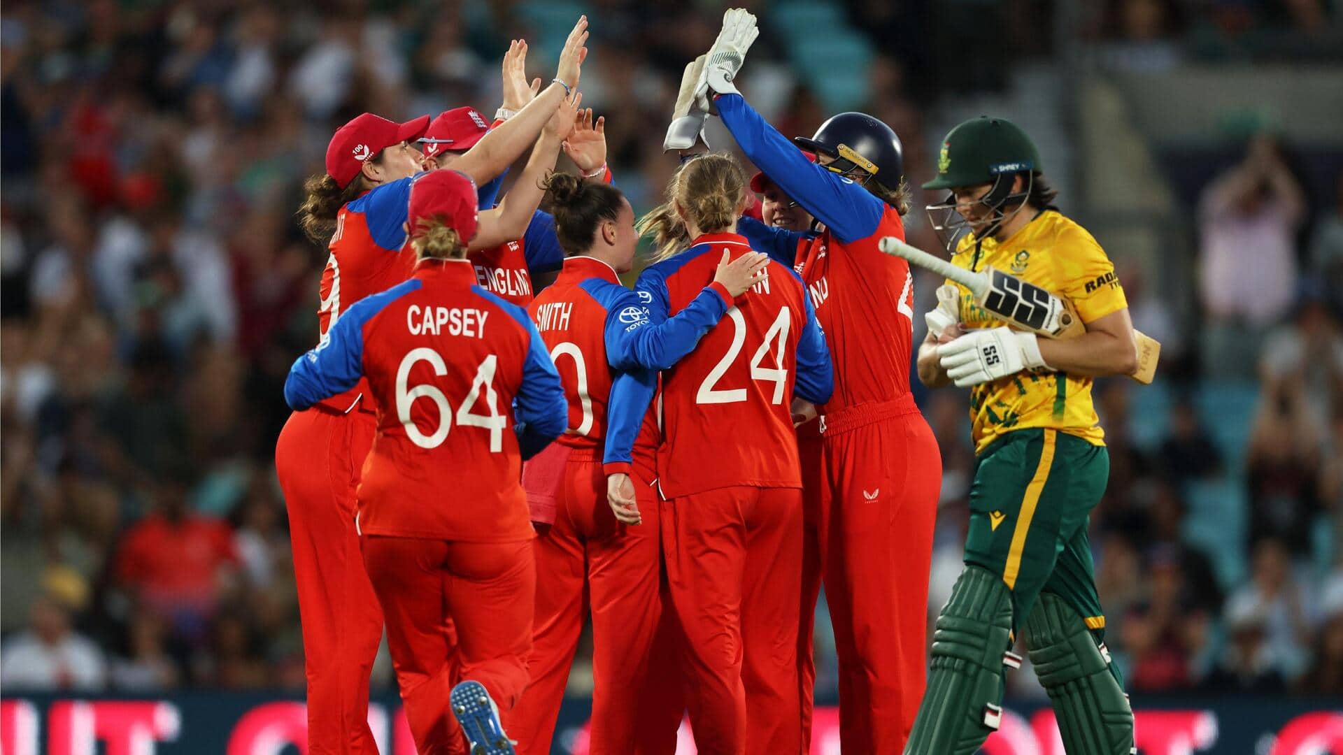 England overcome South Africa, reach Women's T20 World Cup final