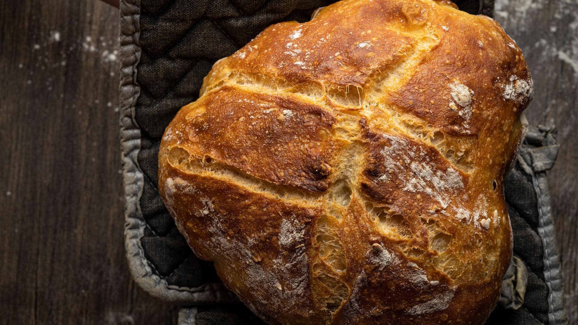 How to bake perfect crusty bread at home