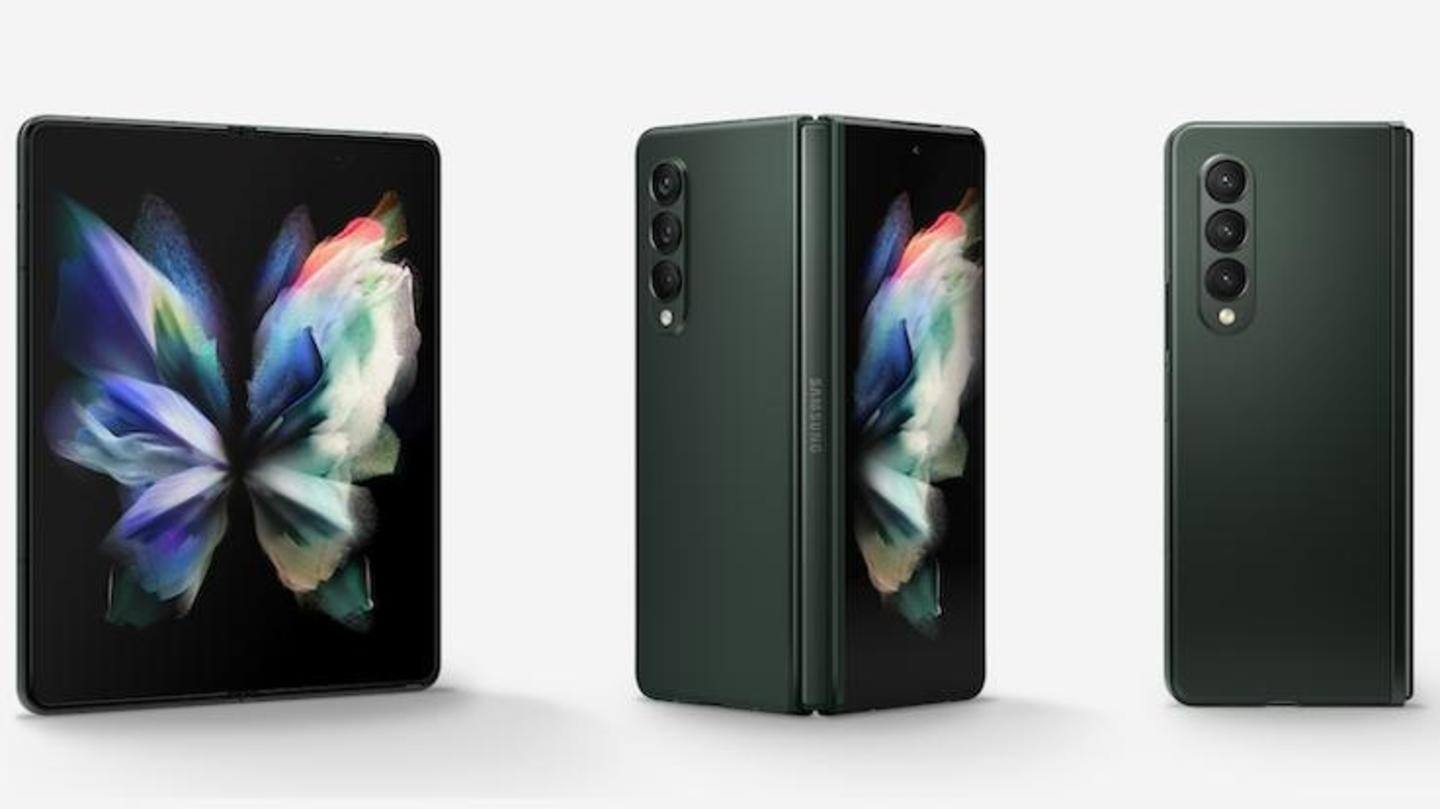 The Fold3 has a 4MP under-display camera The Fold3 has a 4MP under-display camera
