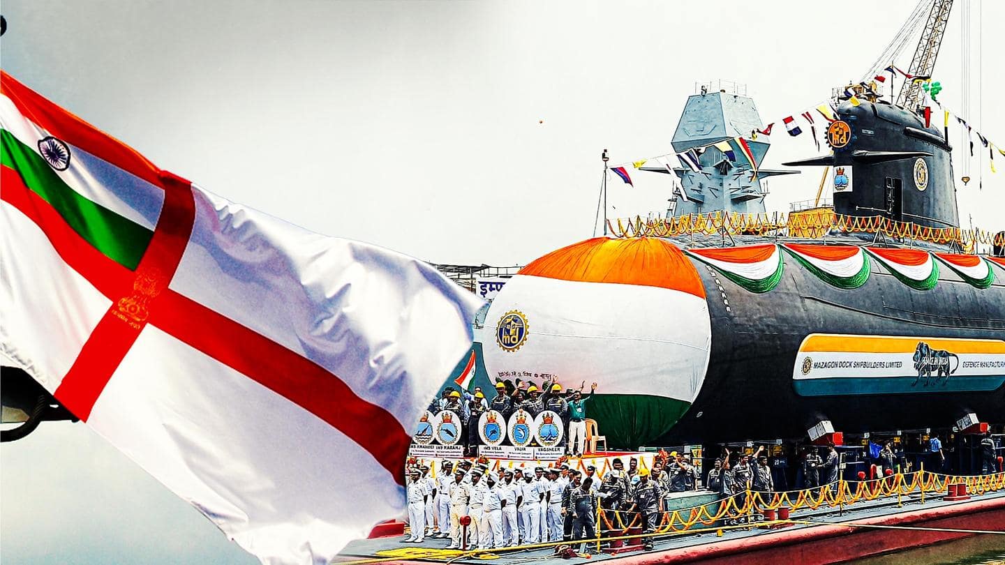 INS Vagsheer launched today, sixth Scorpene-class submarine in India
