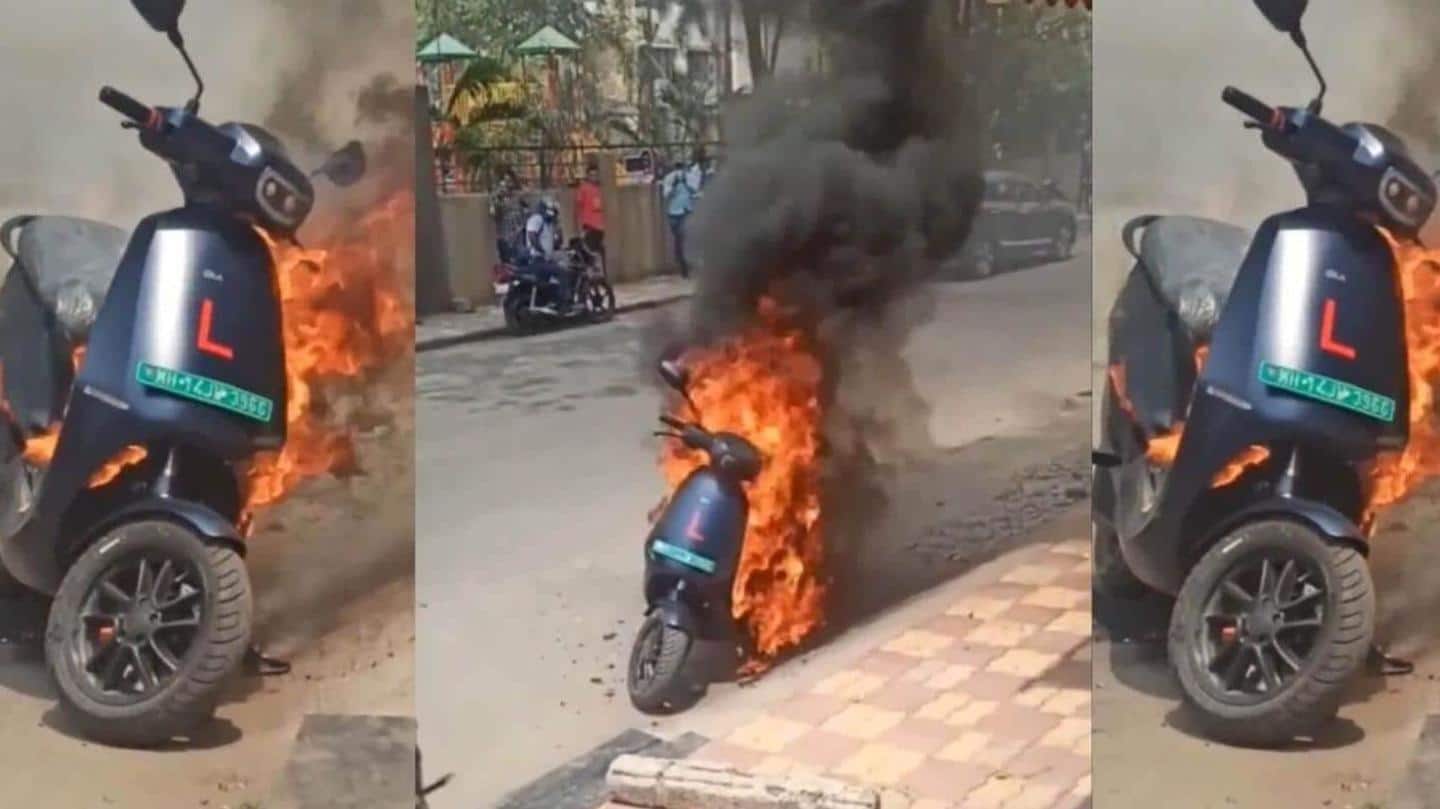Ola recalls 1,400+ S1 Pro e-scooters amid EV fire incidents