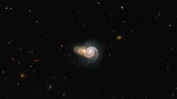 Hubble captures stunning image of overlapping galaxies: Is it real?