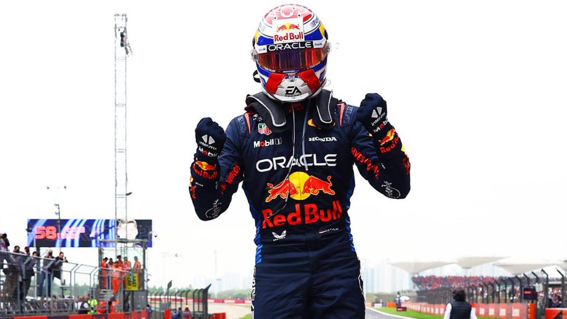 Max Verstappen wins his maiden Chinese GP: Key stats