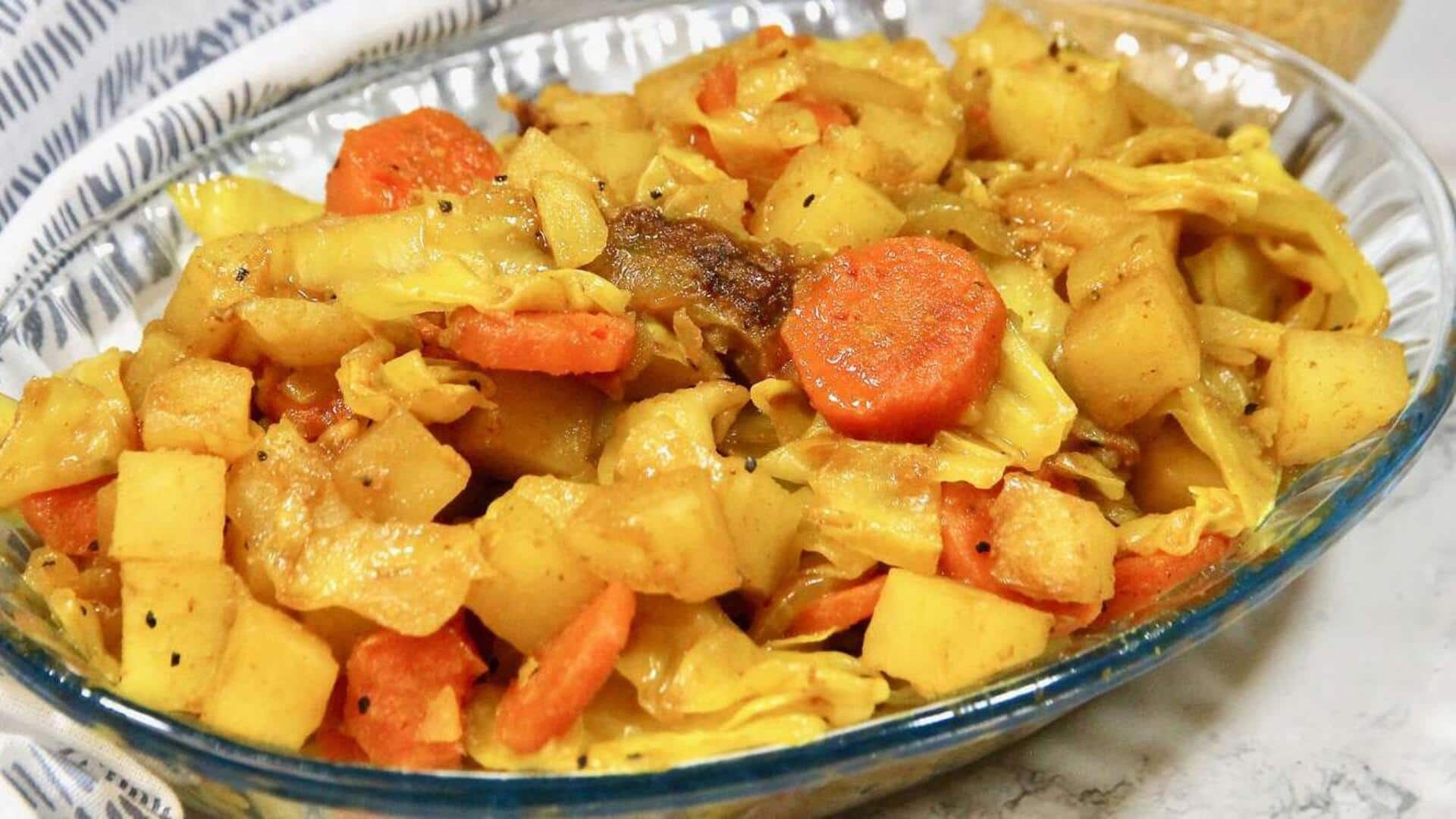 Try this Ethiopian injera with atakilt wat recipe