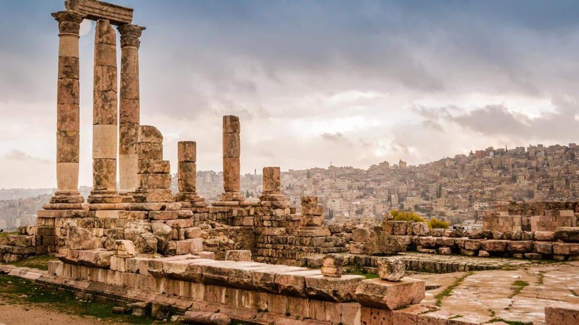 Head over to these Roman sites in Jordan