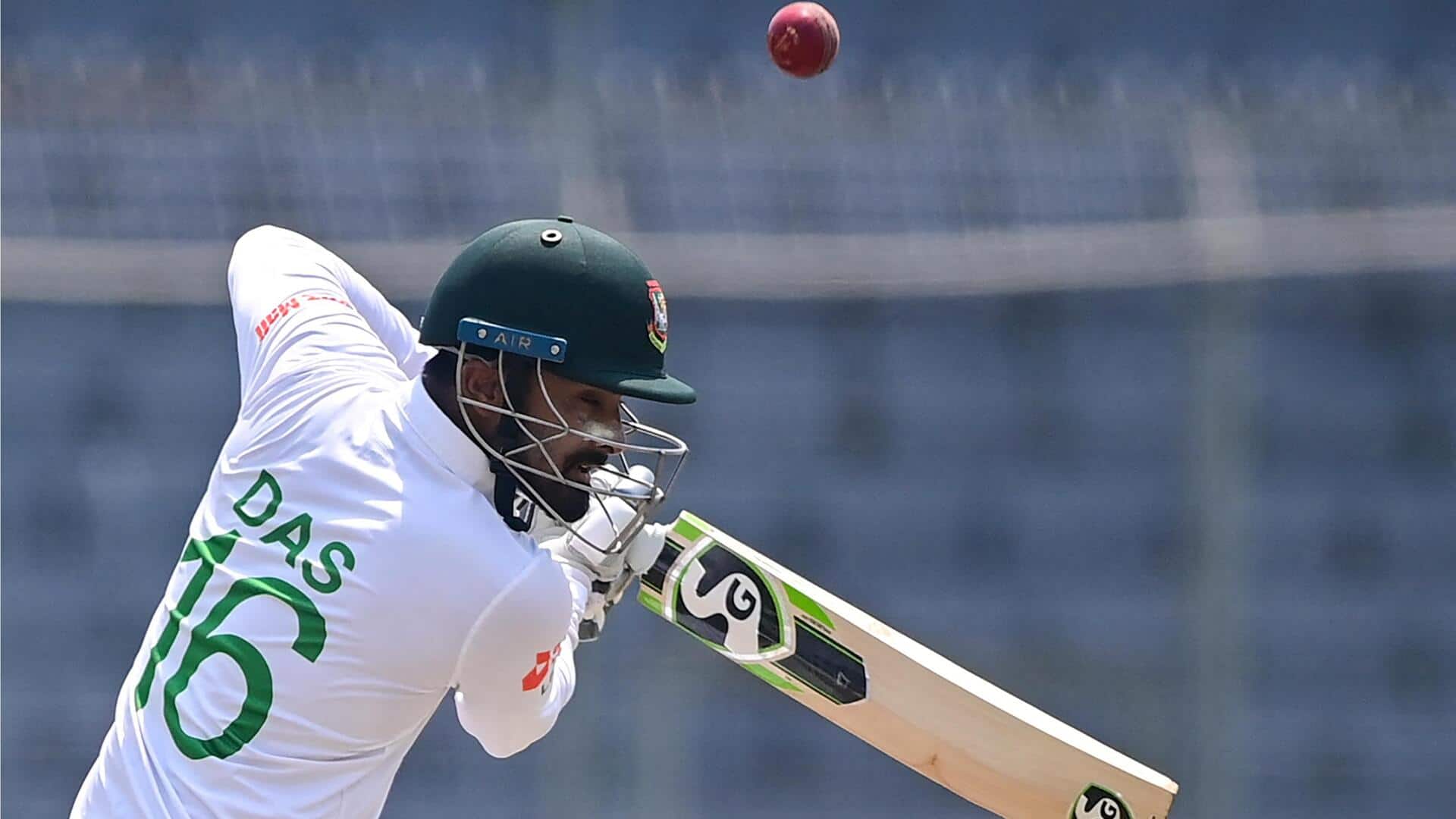Litton Das: Decoding the Bangladesh star's Test career in stats