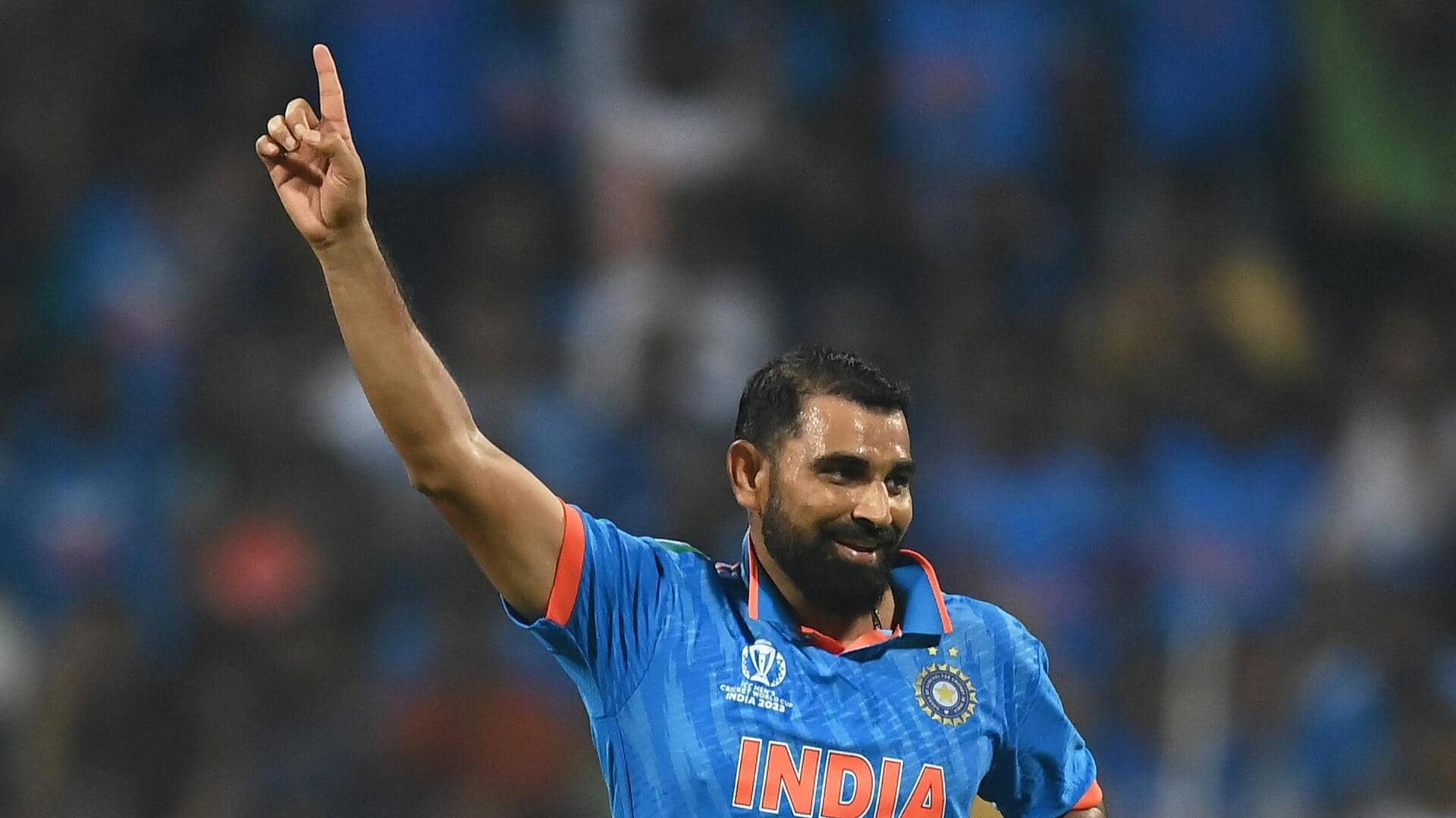 Mohammed Shami scripts ODI World Cup history for India: Stats