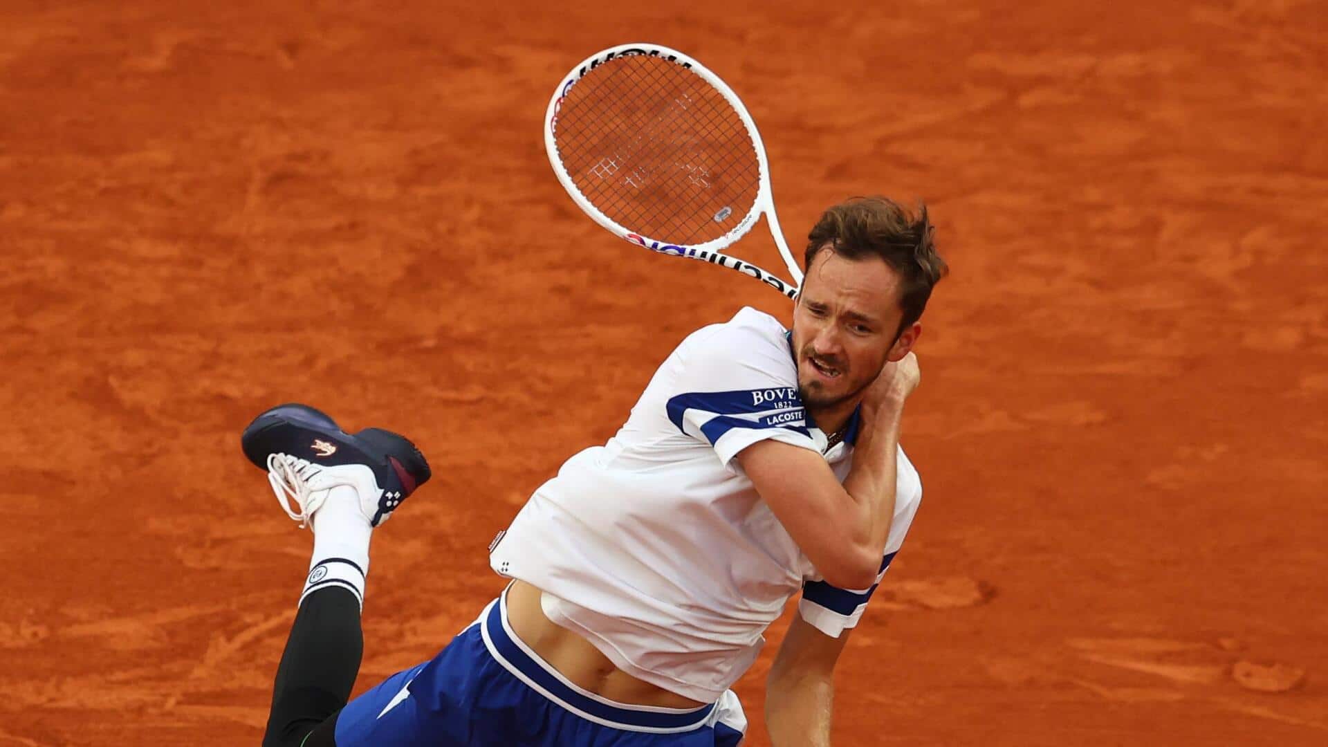 2024 French Open, Daniil Medvedev progresses to fourth round: Stats