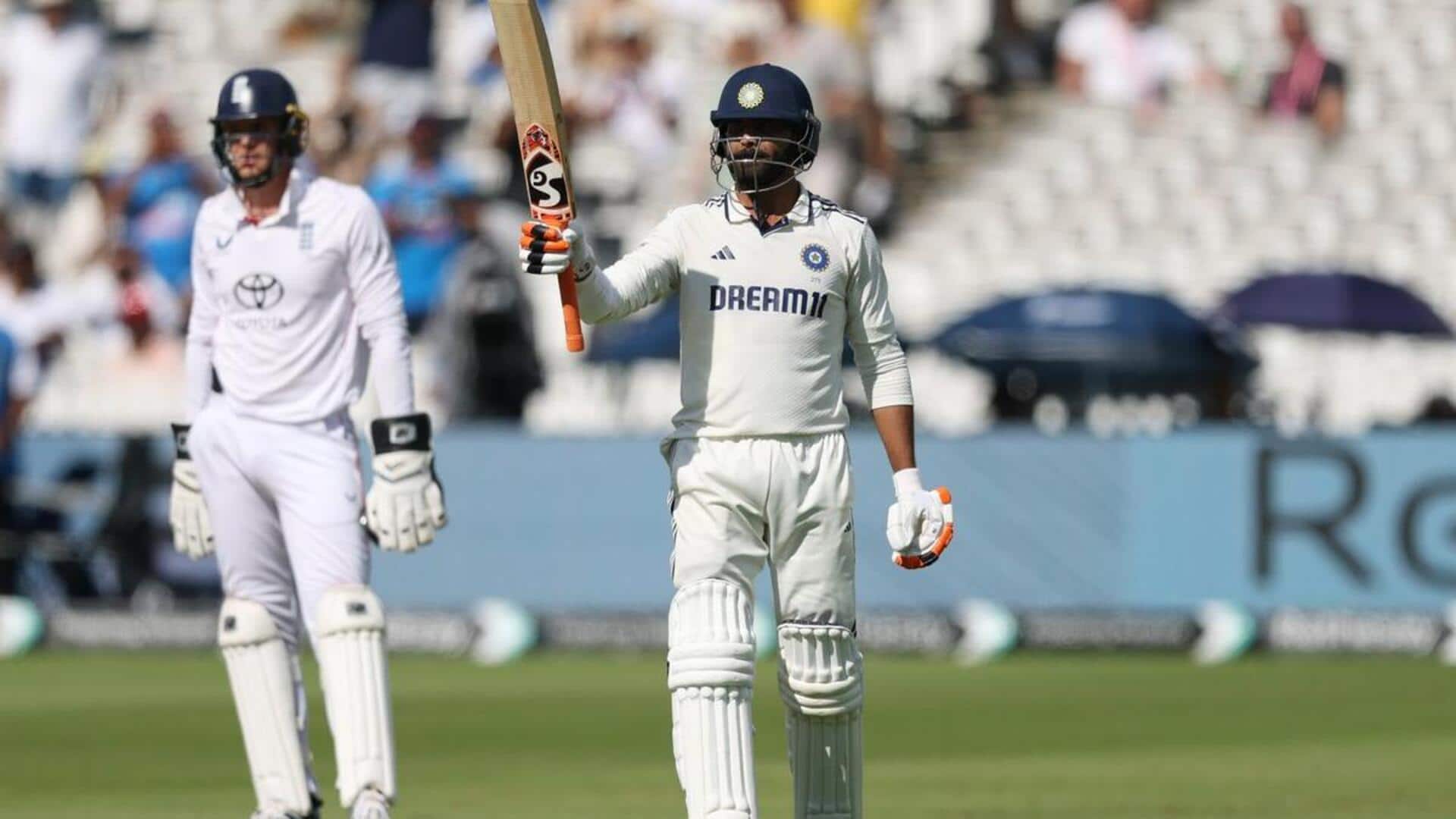 Ravindra Jadeja completes 4,000 Test runs, attains this double