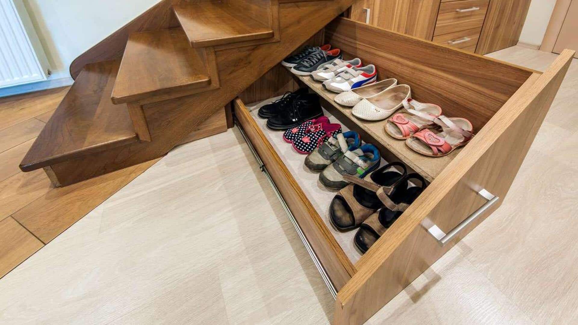 Shoe organizing is an effective way to practice mindfulness