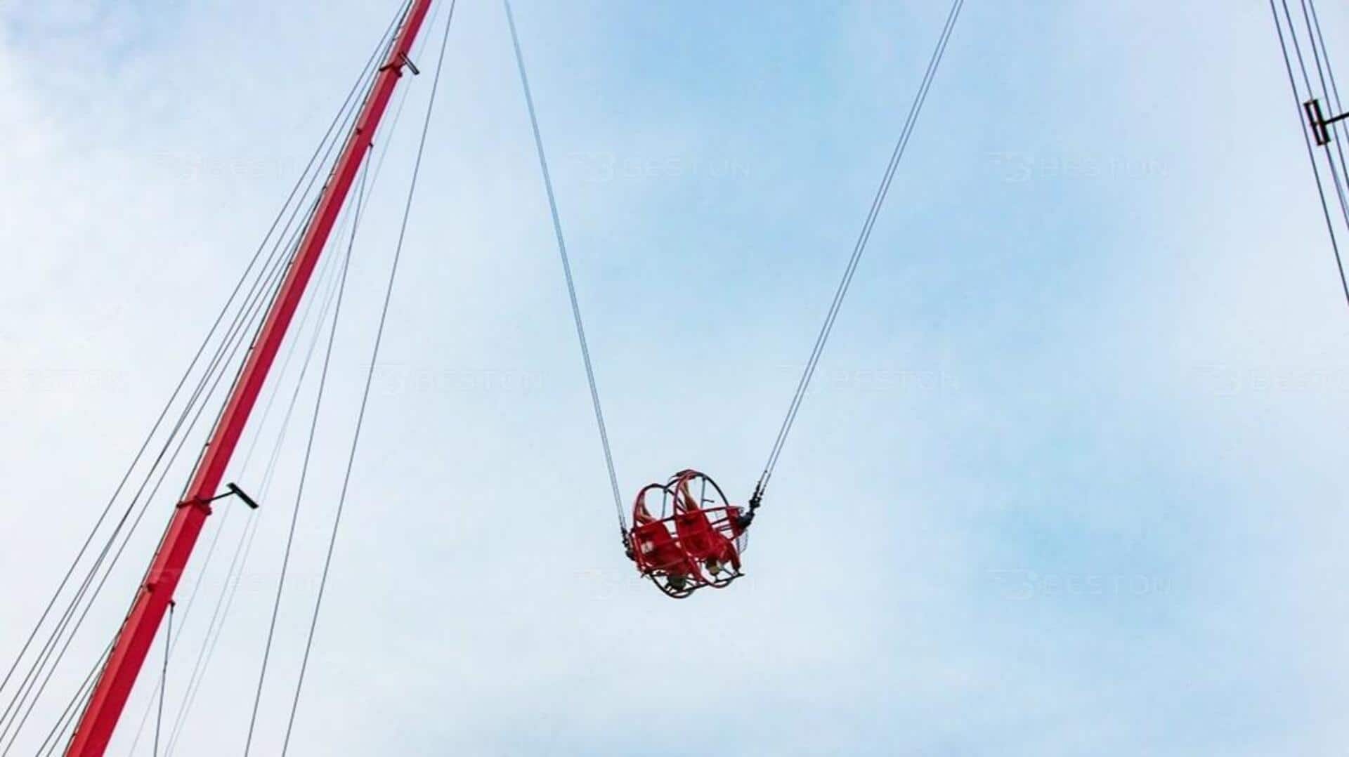 Adventure lovers, try bungee slingshot now