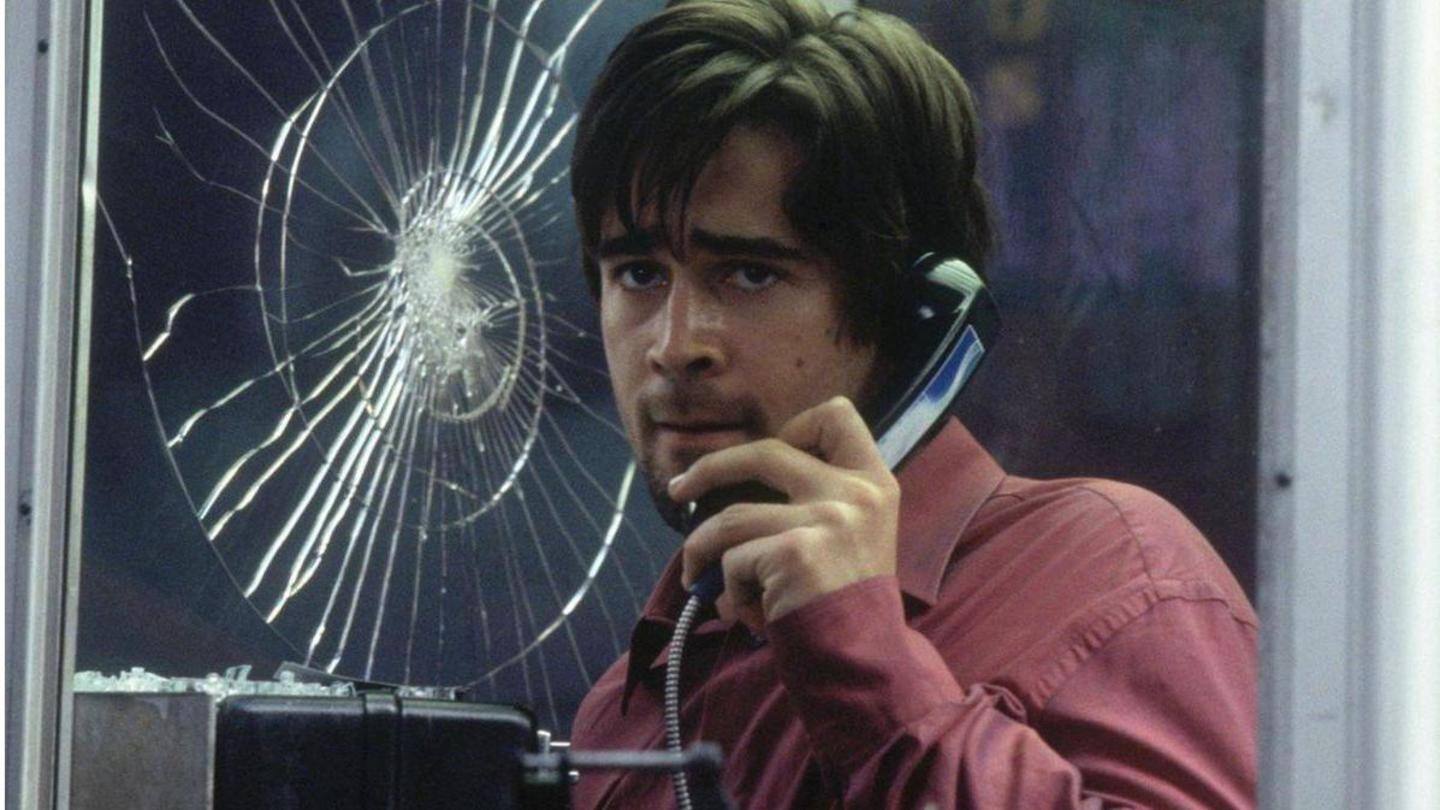 Phone Booth (2002): A call between publicist and righteous sniper Phone Booth (2002): A call between publicist and righteous sniper