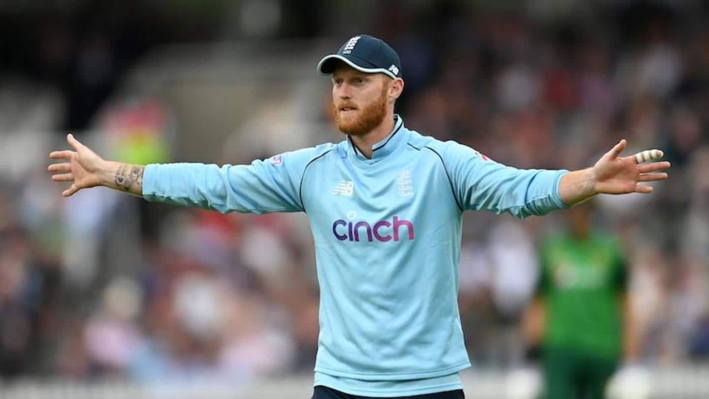 Stokes had taken an indefinite break from cricket Stokes had taken an indefinite break from cricket