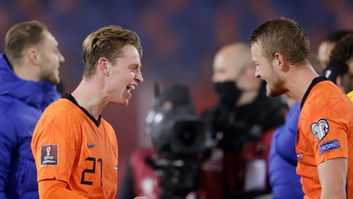 The Netherlands netted 33 goals in the WCQ The Netherlands netted 33 goals in the WCQ