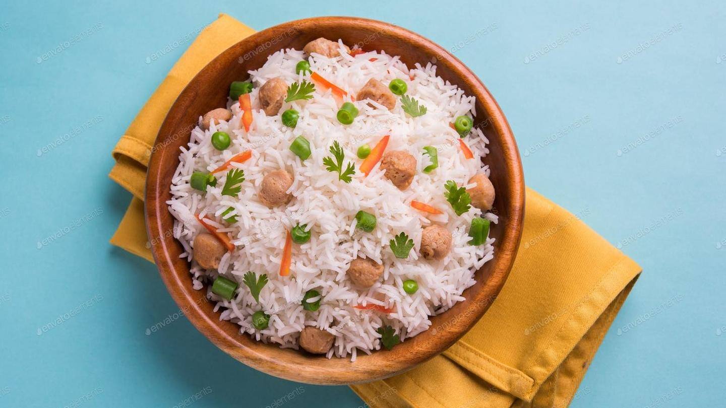 Soybean Pulao Soybean Pulao