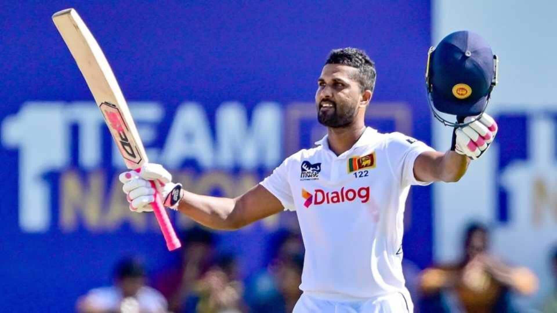 Dinesh Chandimal slams his 10th fifty-plus Test score against Bangladesh Dinesh Chandimal slams his 10th fifty-plus Test score against Bangladesh