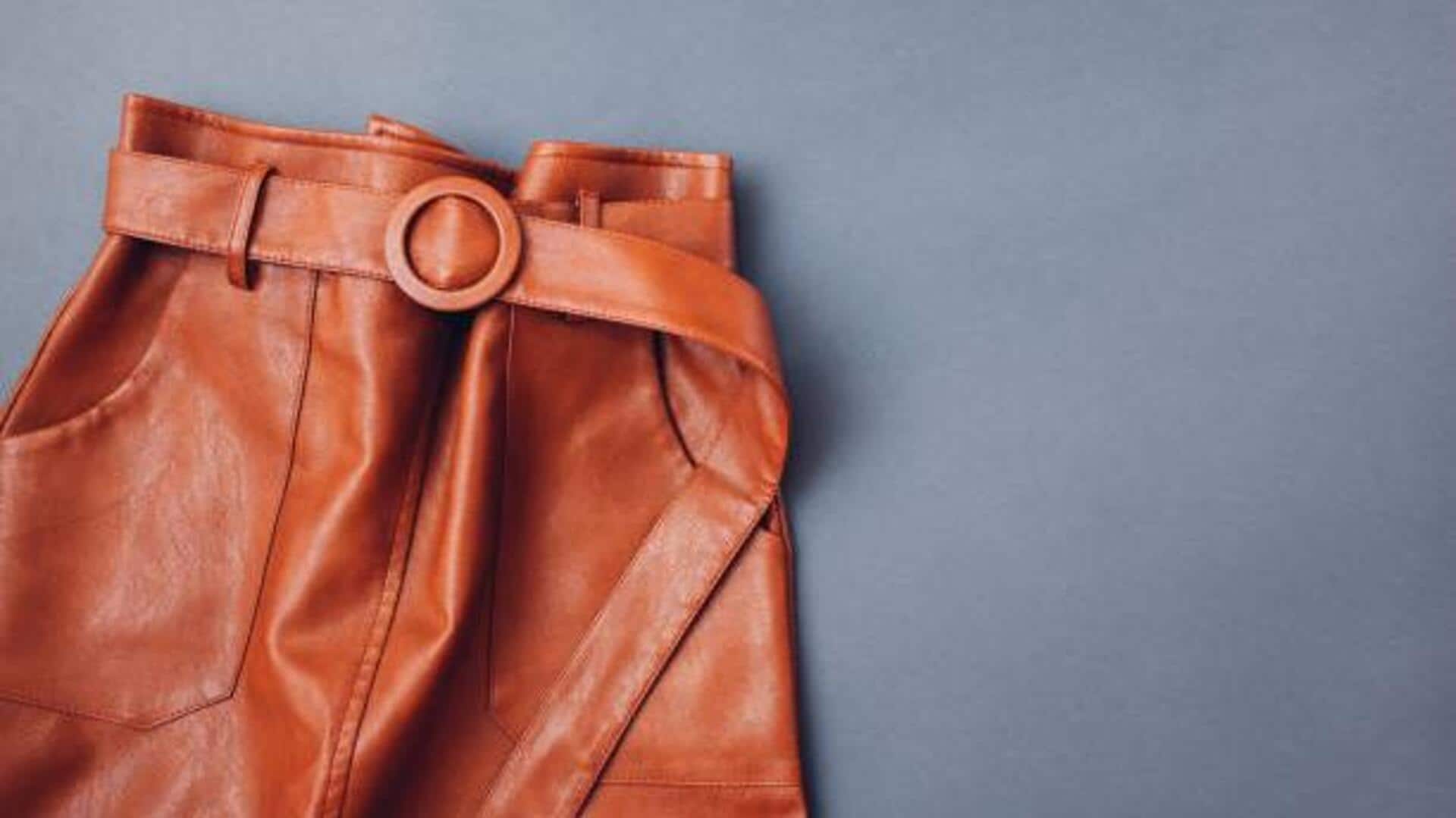 Winter fashion 101: How to slay in leather skirts