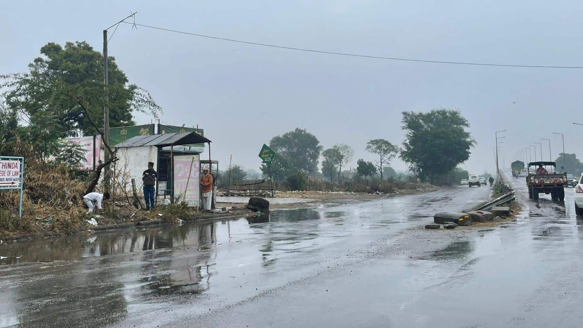 Punjab, Haryana, Himachal log excess January rain, contradicting forecasts