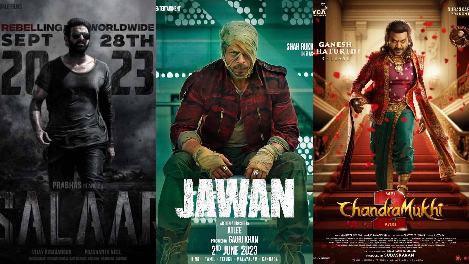 'Jawan,' 'Salaar': Major movies across genres hitting theaters in September