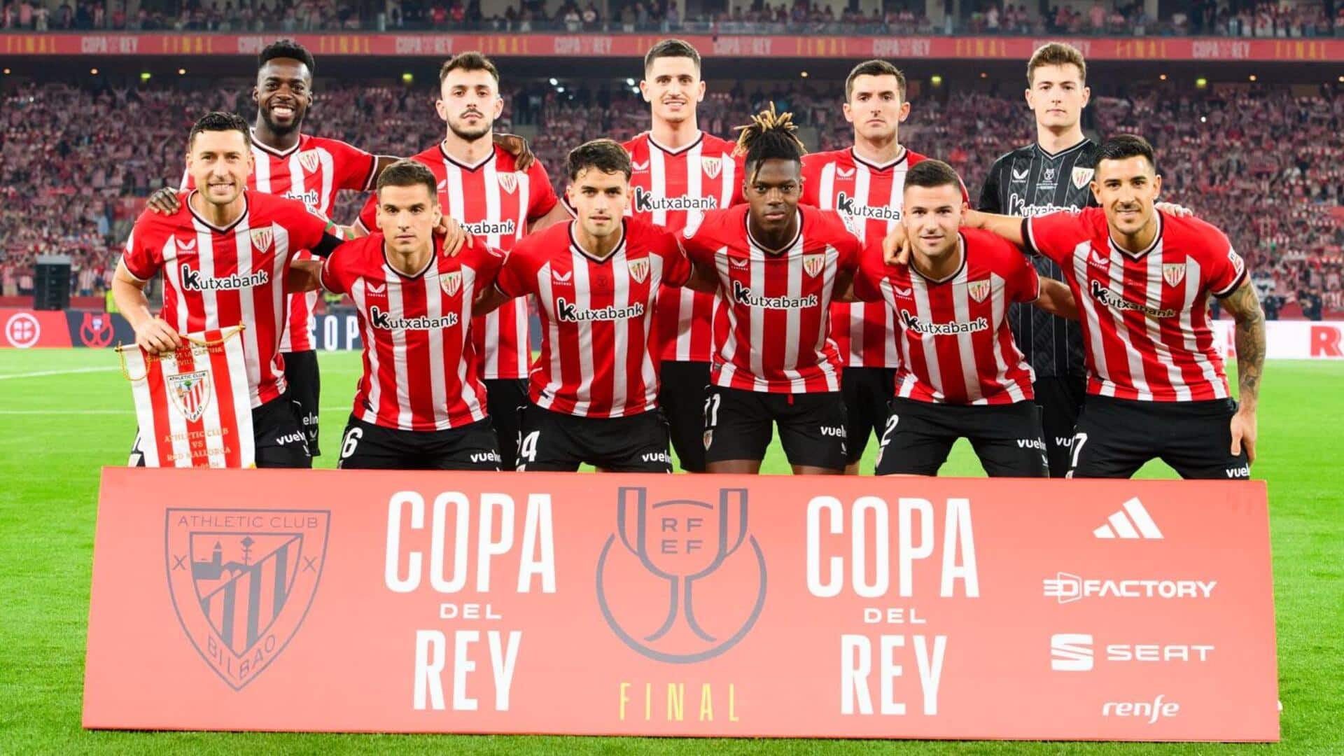 Athletic Bilbao win their 24th Copa del Rey title: Stats