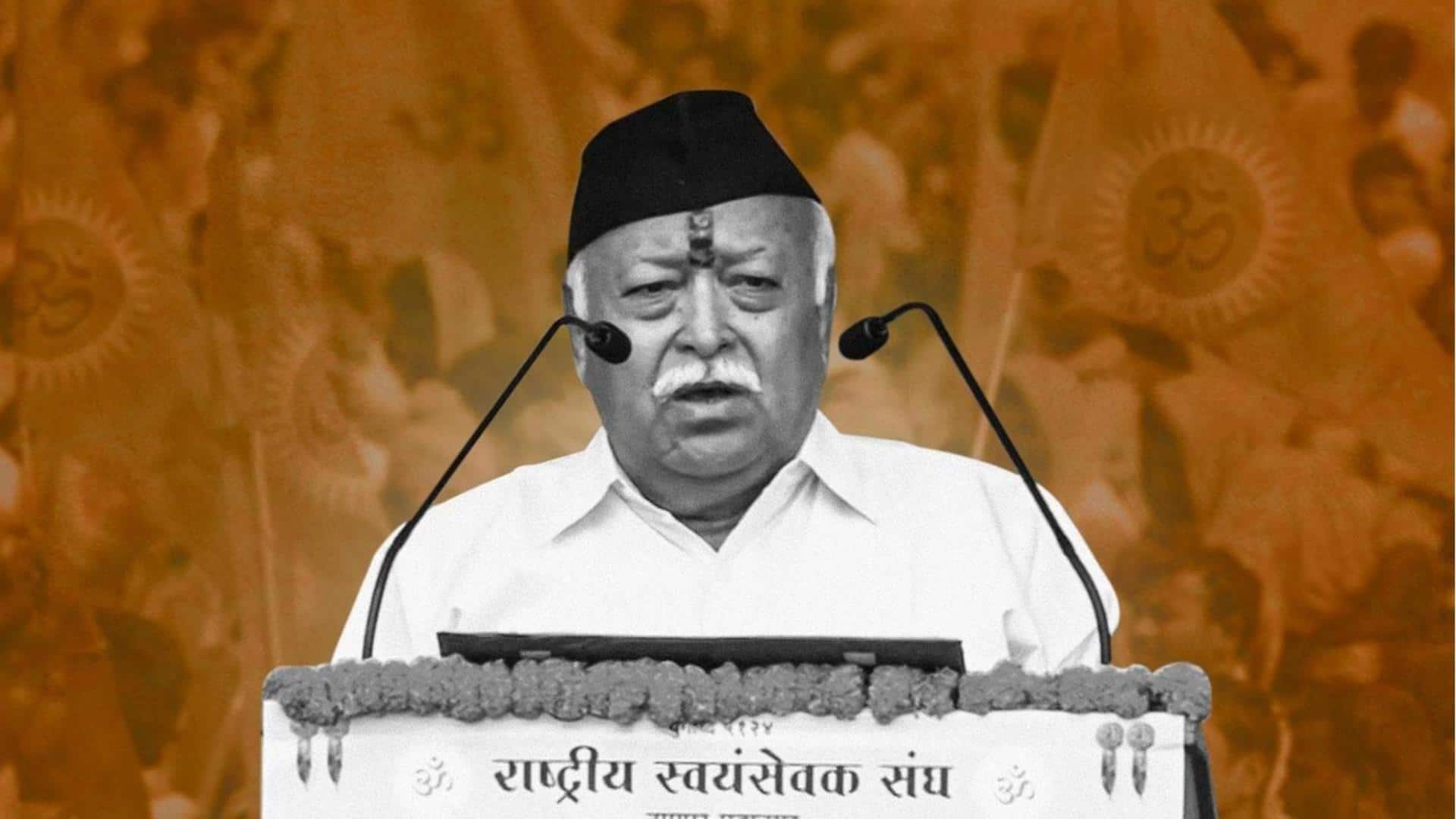'Without Hindus, world will not exist': RSS chief Mohan Bhagwat