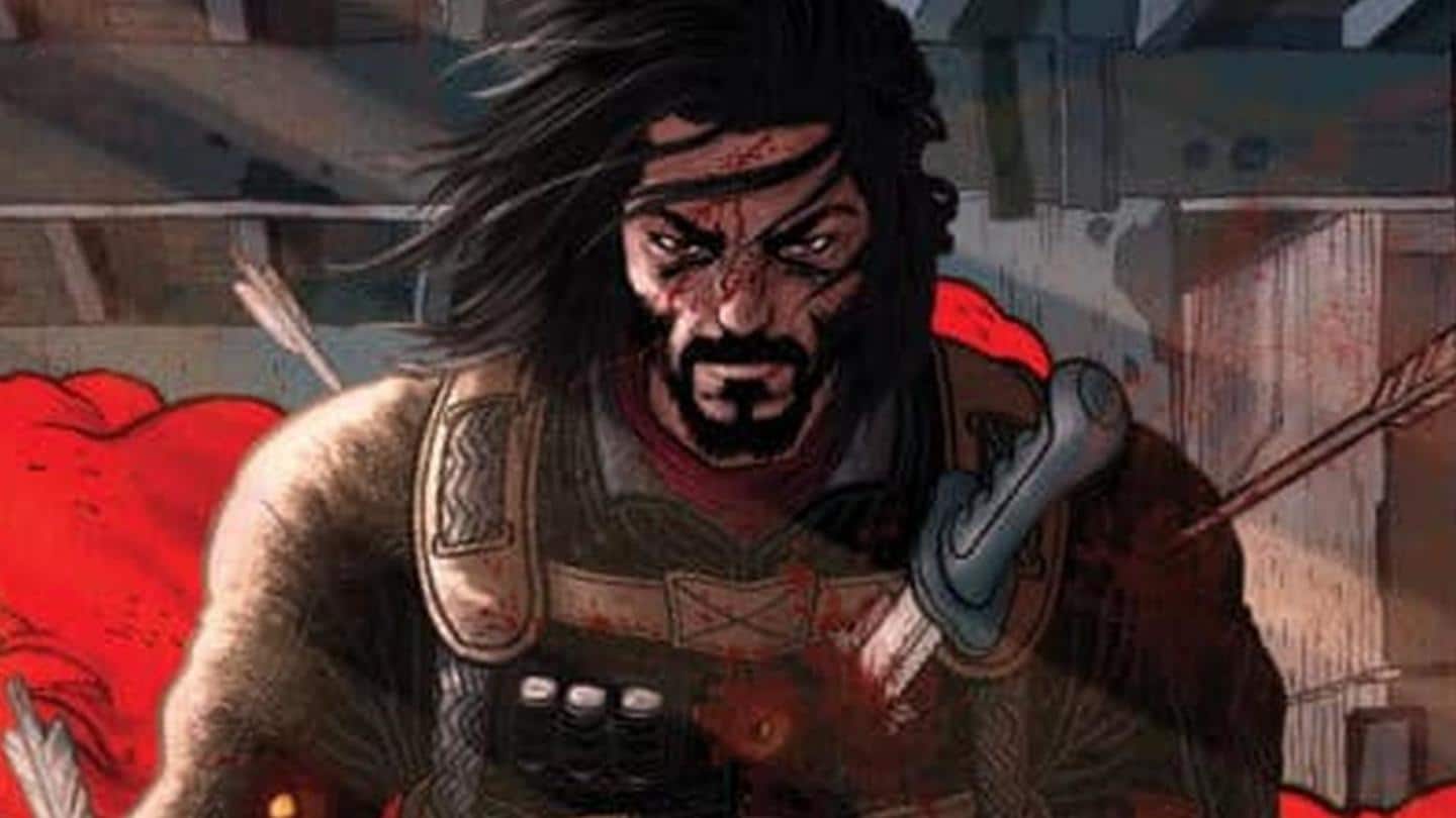 The actor has also delved into writing comic books The actor has also delved into writing comic books